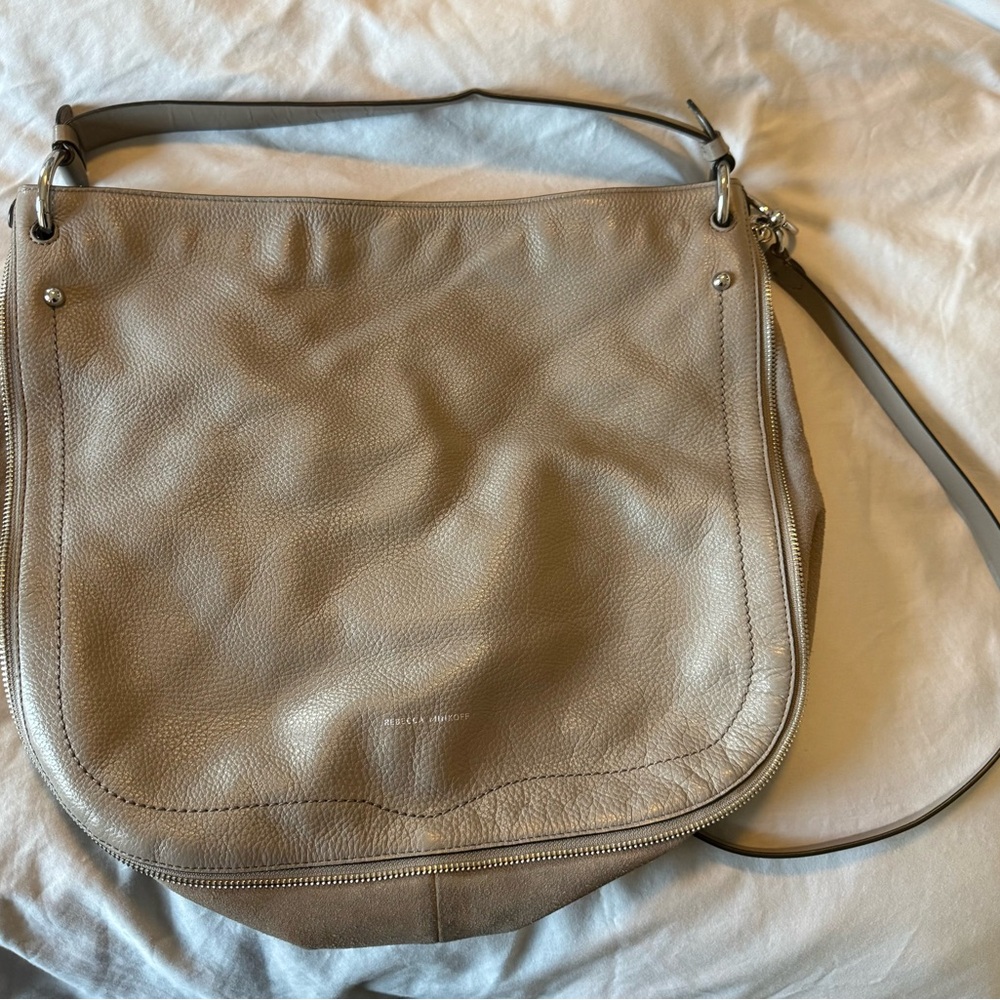 Rebecca Minkoff Gray Large Crossbody